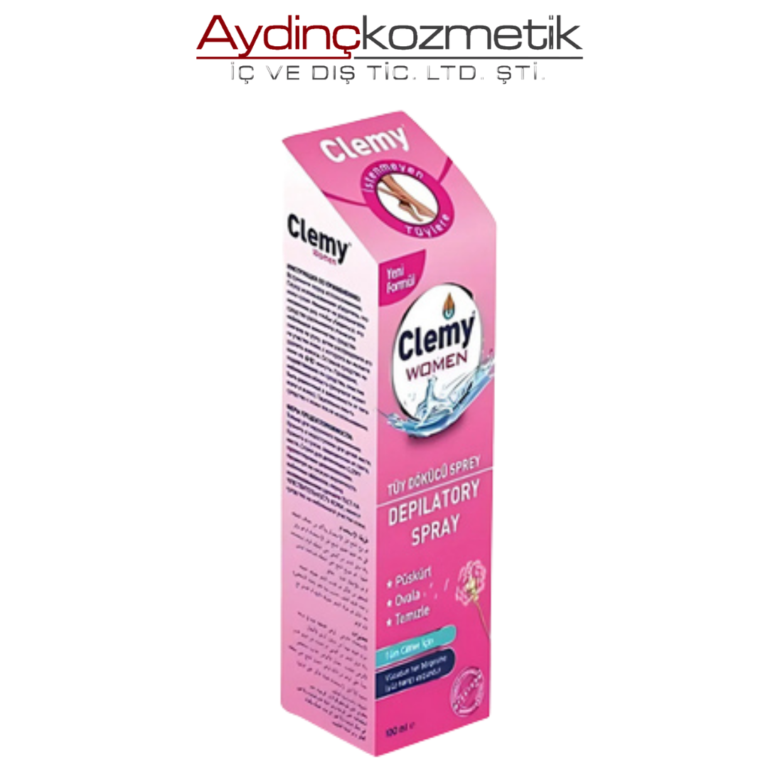 Clemy 100ml Tuüy Dökücü Sprey Women Hassas