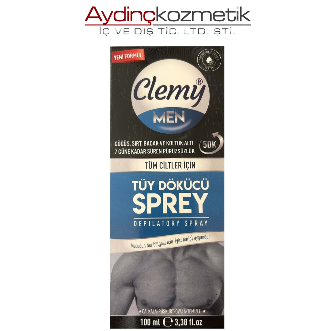 Clemy Tüy Dök.krem 100ml Men Tum Cilt.gogus Sirt