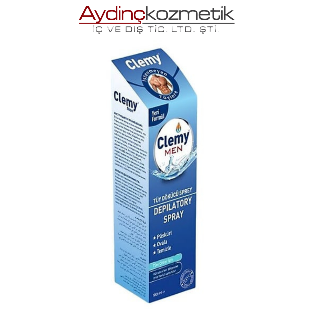 Clemy Tüy Dökücü Spr 125ml Men Tum Cilt.