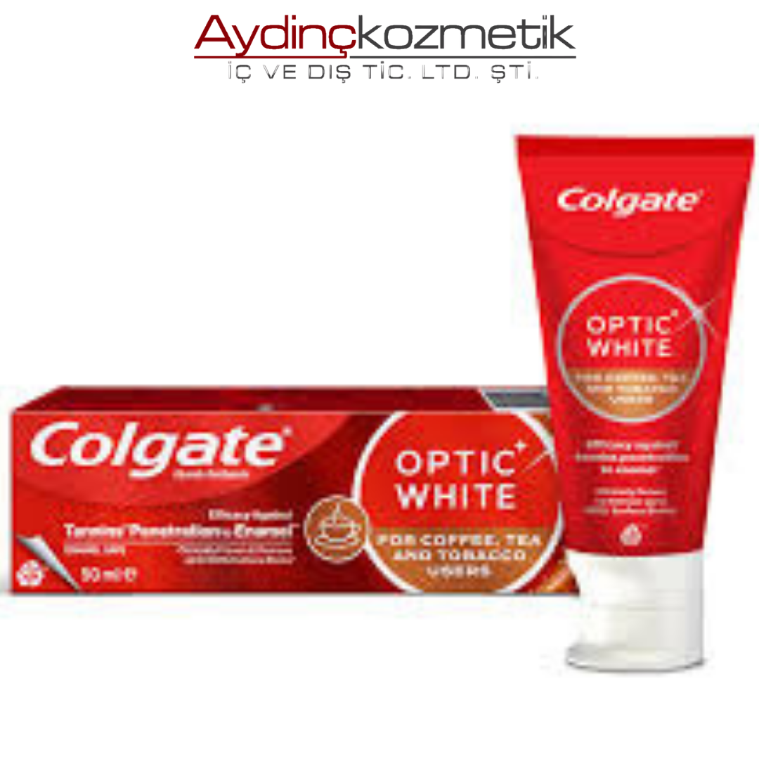 COLGATE DİŞ MACUNU 50ML OPTIC ÇAY VE KAHVE