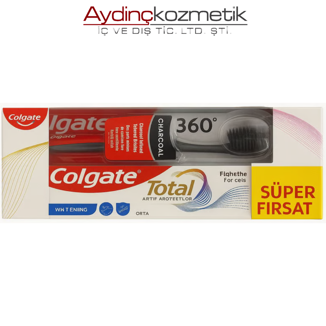 Colgate Diş Macunu 50Ml Total Beyaz.Fırca Hed.