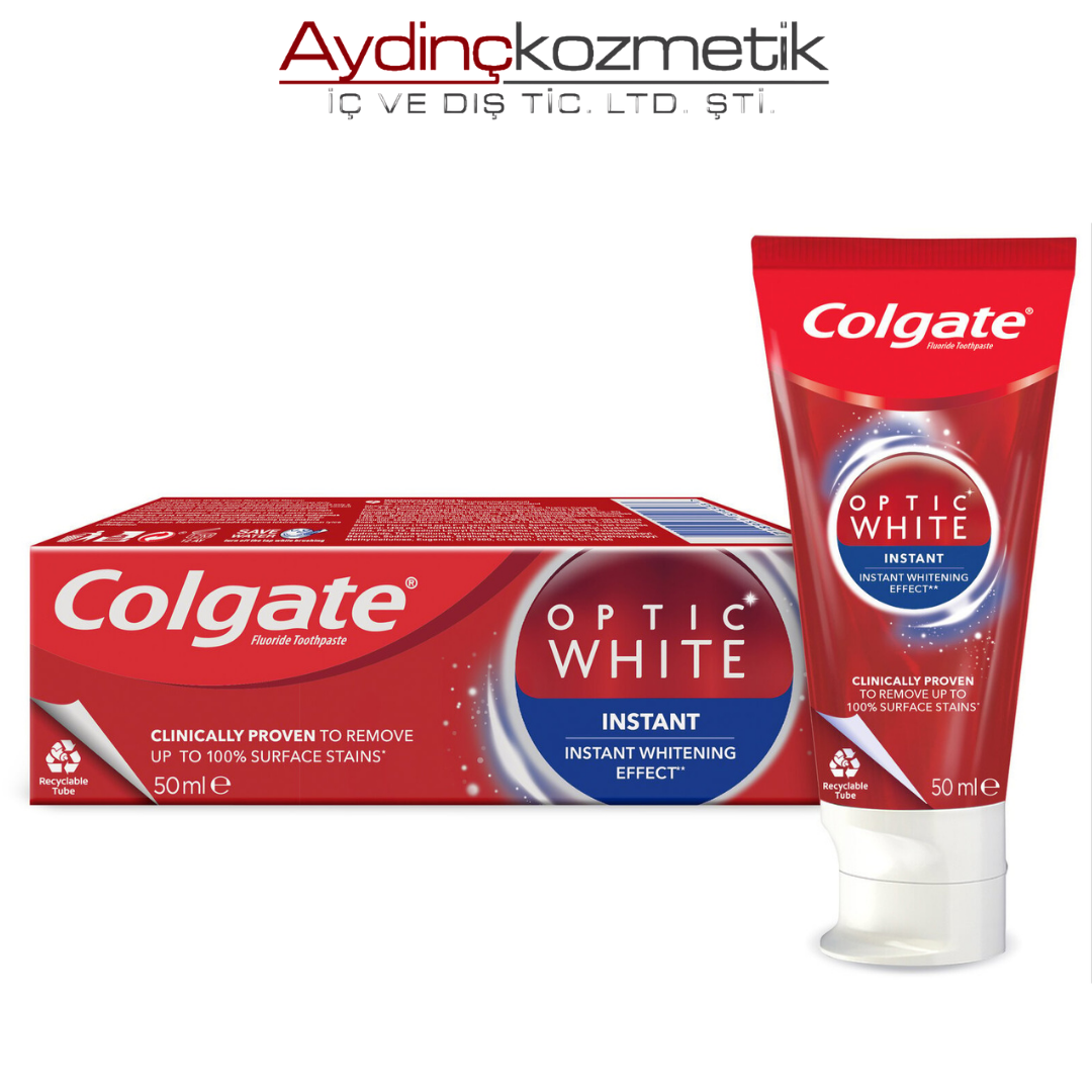 Colgate Diş Macunu Optic White Anında Beyazlık 50 ml