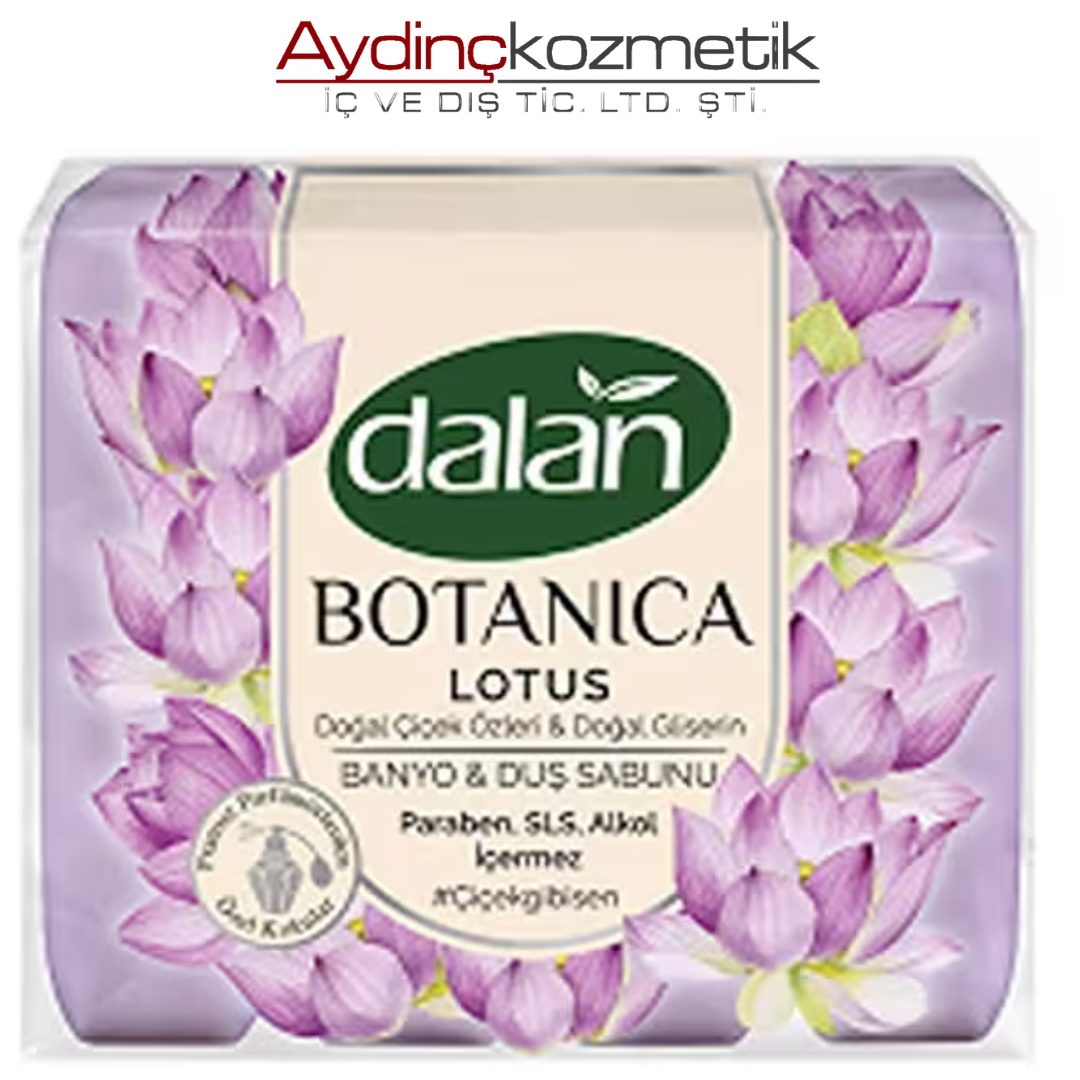Dalan Botanica Lotus Aromalı Tüm Ciltler İçin Kalıcı Kokulu Vücut Sabunu 600 gr