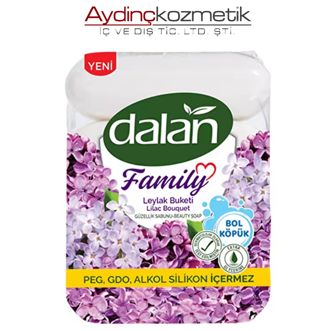 Dalan Family Sabun 4X75 Gr Leylak Buketi