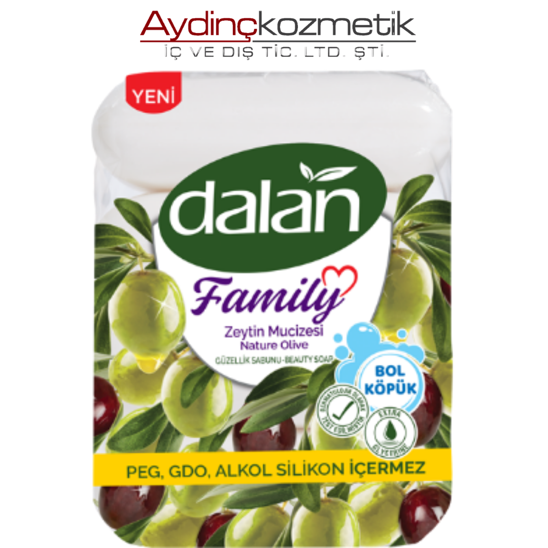 Dalan Family Sabun 4X75 Gr Zeytin Mucizesi