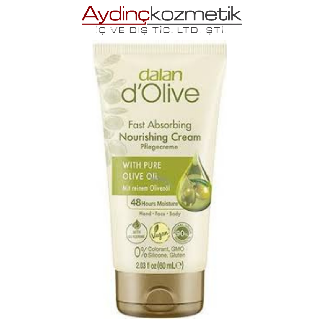 DALAN KREM TÜP 60ML HIZLI EMILEN Z.YAGLI