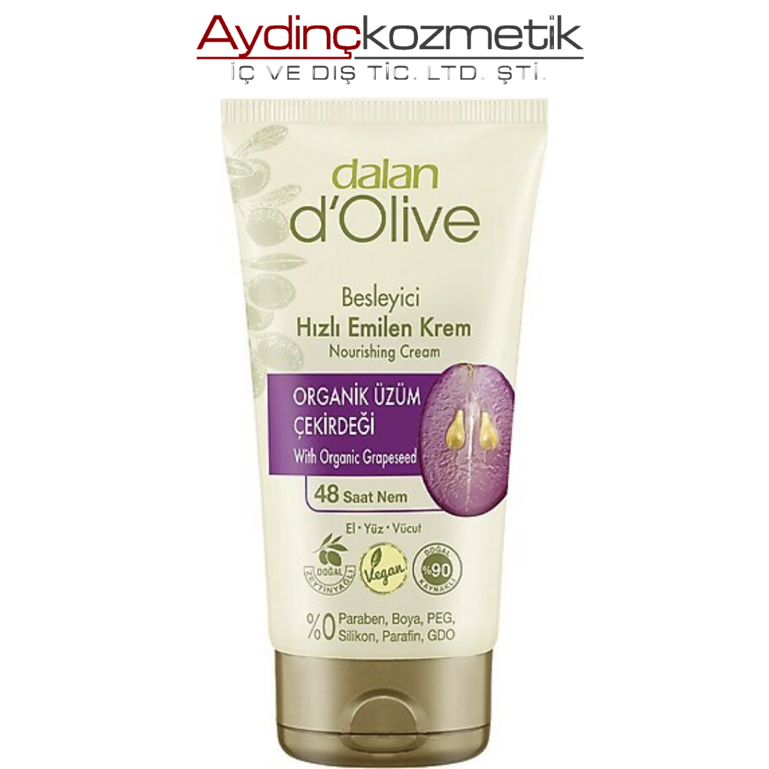 DALAN KREM TÜP 60ML ORGANIK CEKIRDEK