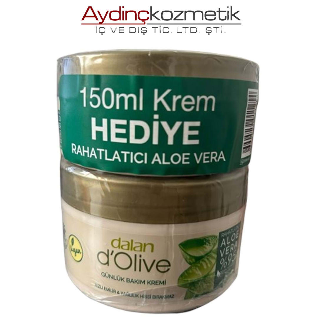 Dalan Set Aloe Vera Günlük Bakım Kremi 250+150 Ml