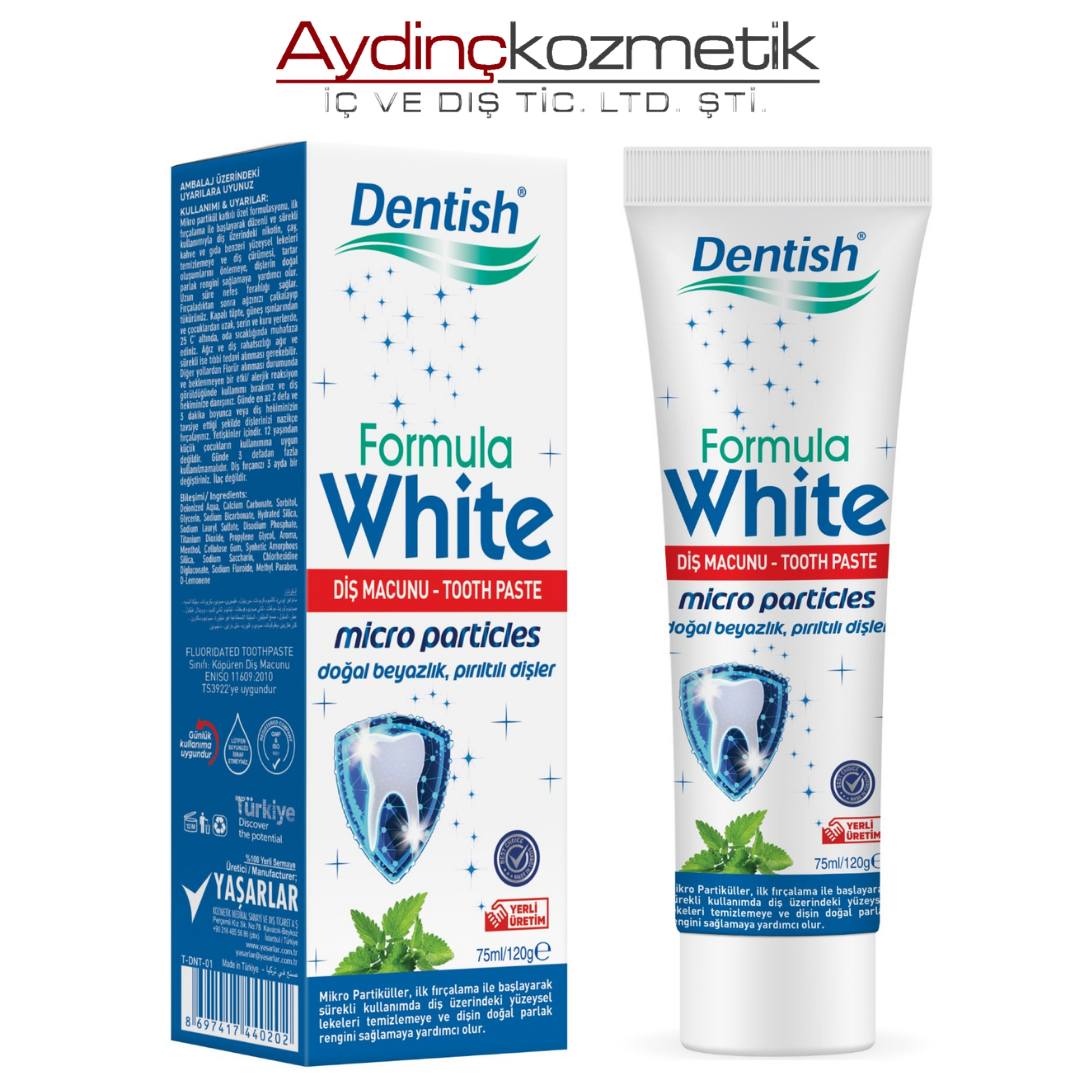 Dentish Diş Macunu Formula White 120 ml