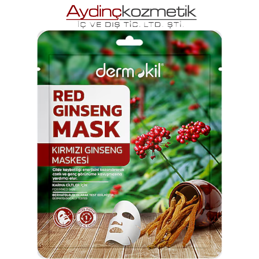 Dermokıl Kırmızı Gınseng Maskesı 20 Gr