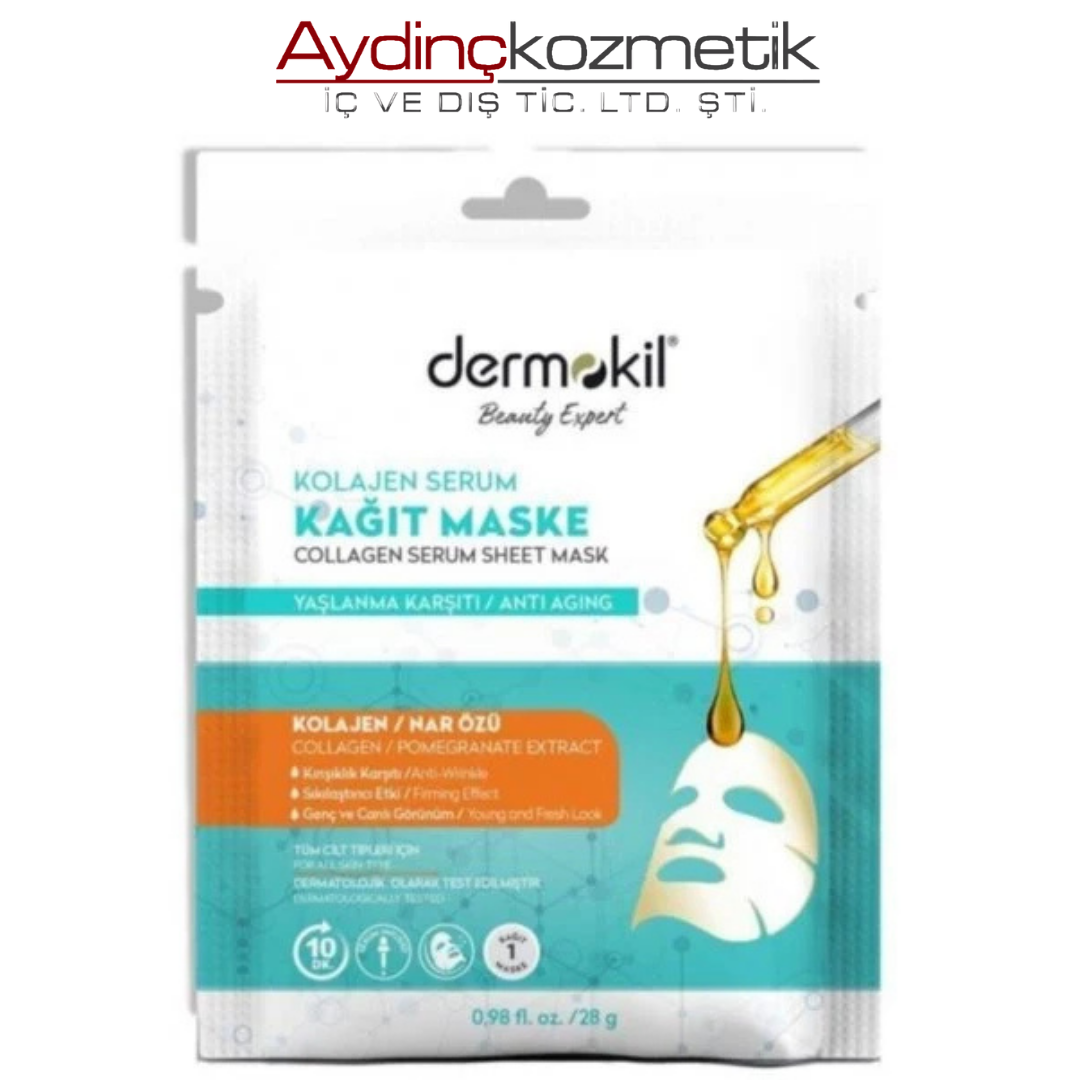 DERMOKIL KOLAJEN SERUM KAĞIT MASKE 23 GR