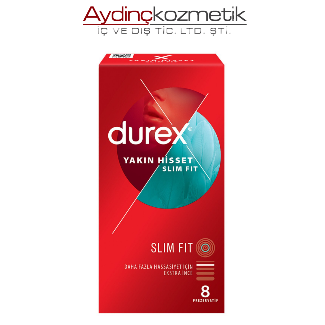 Durex Yakin Hi̇sset Slim Fit 8li