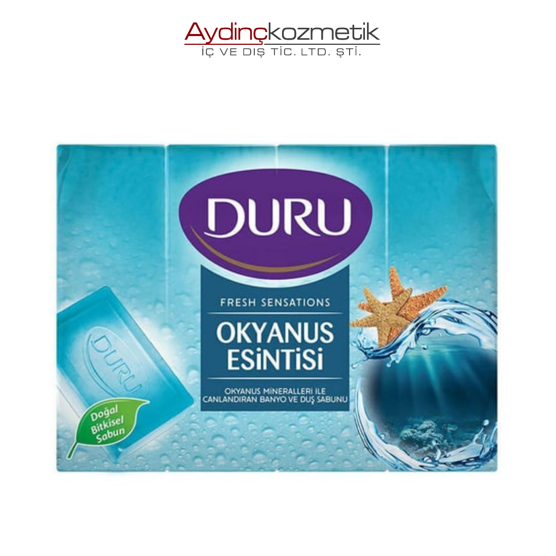 Duru Duş Sabunu 4x150gr Okyanus Esintisi