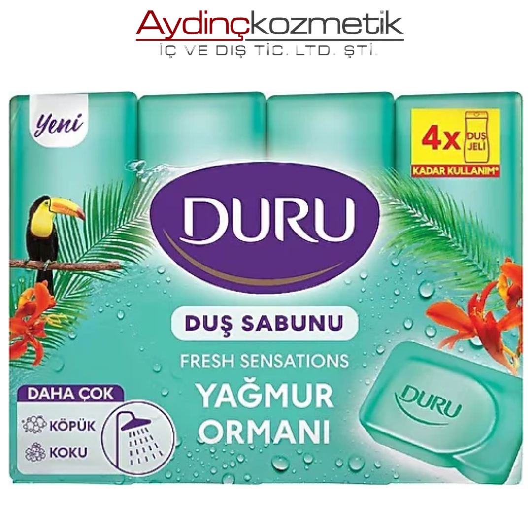 Duru Dus Sabunu 4X150Gr Y.Ormanı