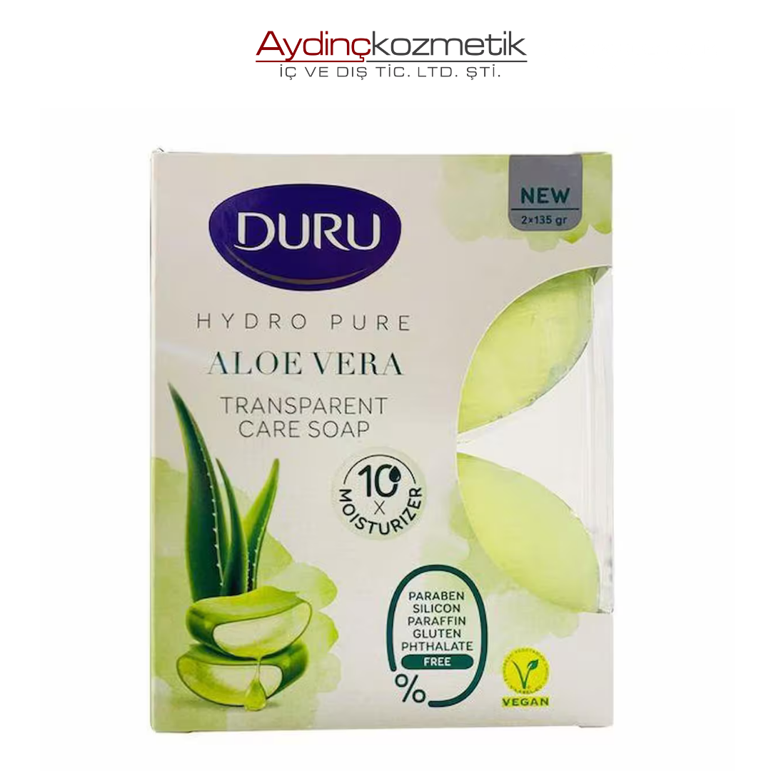 Duru Hydro Pure Aloe Vera Sabunu 2x135 gr