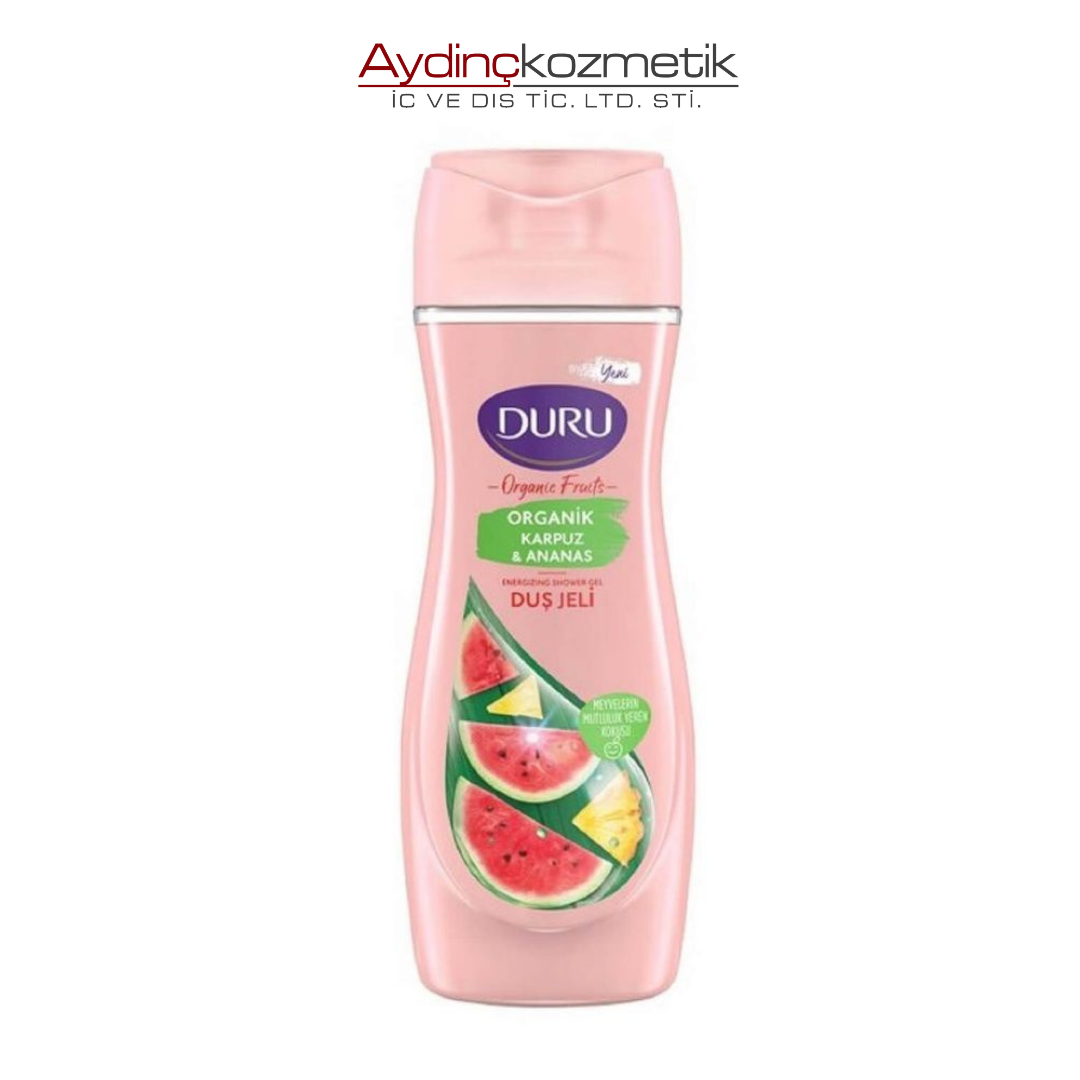 Duru Organik Duş Jeli 450ml Karpuz Ananas