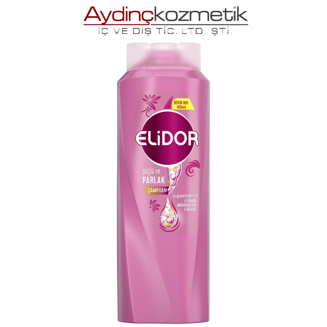 ELİDOR ŞAMPUAN 650ML GÜÇLÜ VE PARLAK