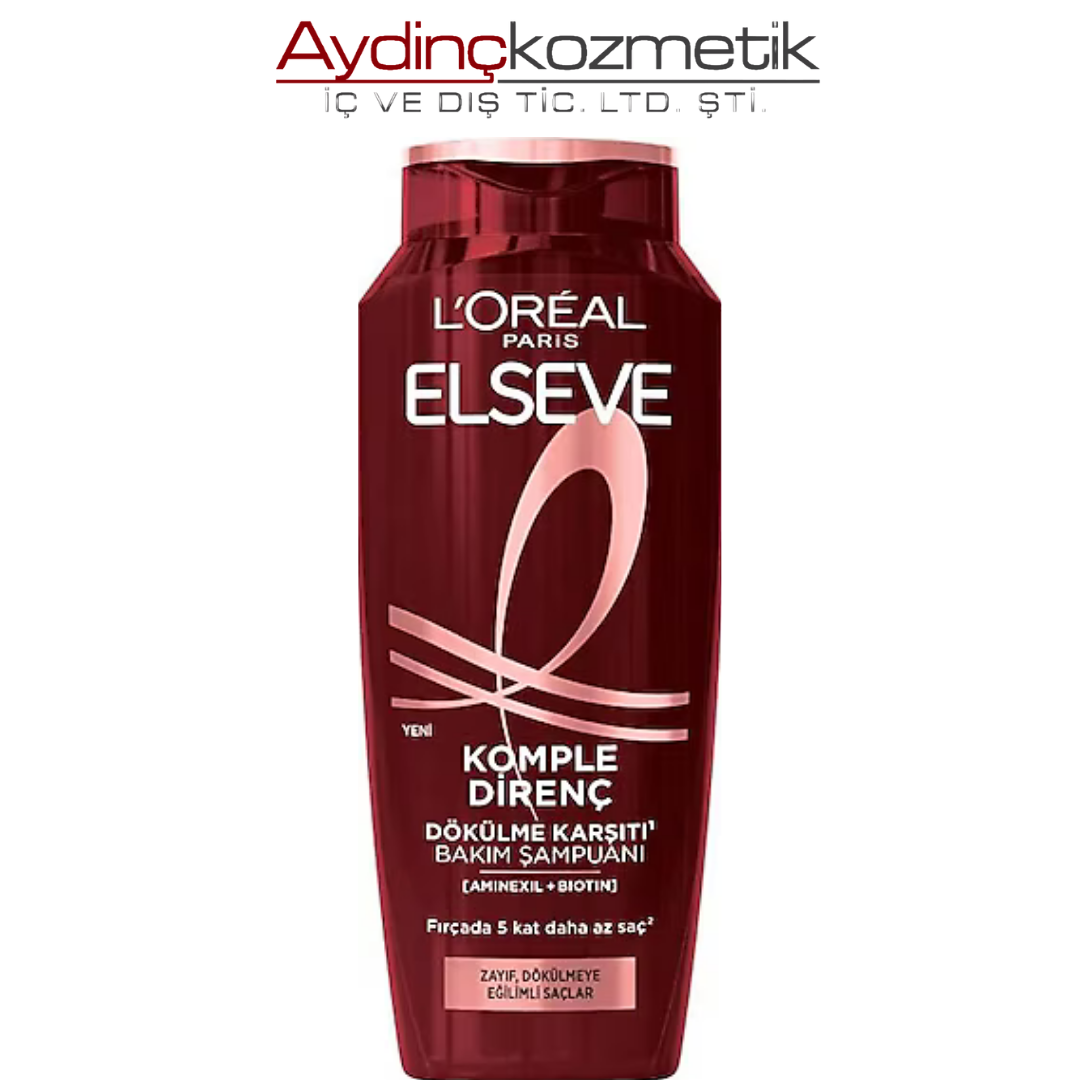 ELSEVE ŞAMPUAN 300ML KOMPLE DİRENÇ DÖKÜLME KARŞITI