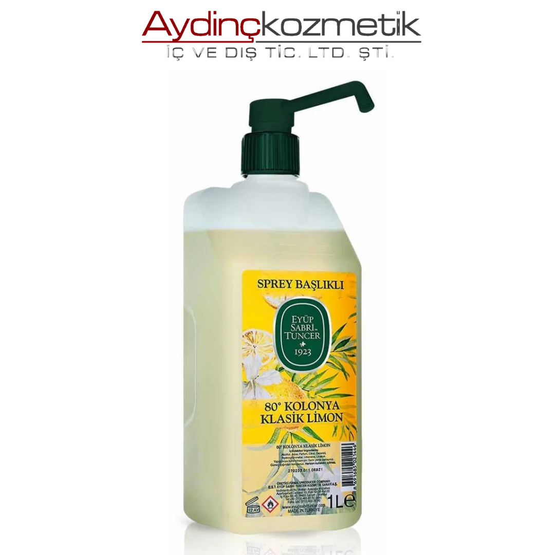 Eyup S.T Kolonya 1lt Li̇mon Pompali 