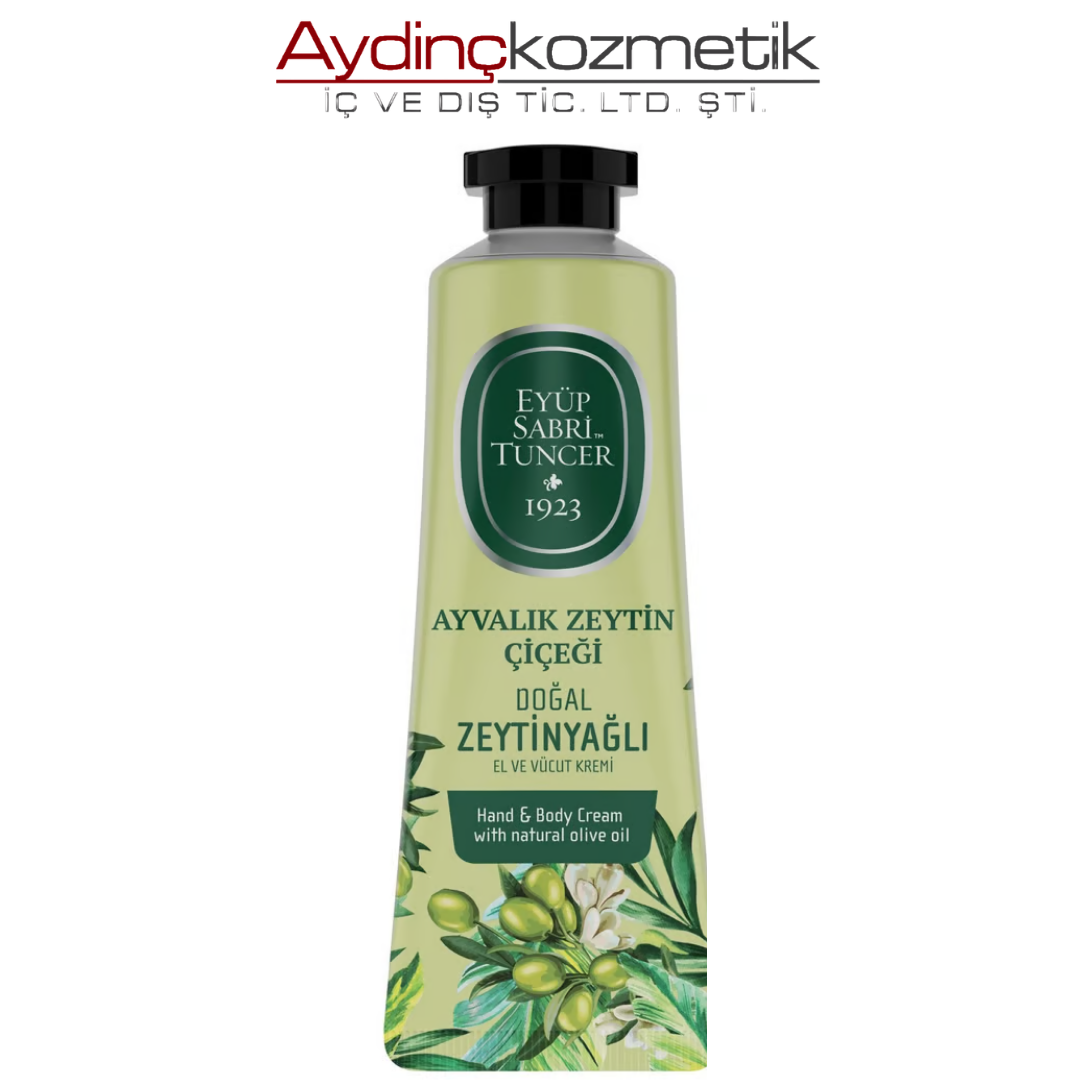 Eyüp Sabri Tuncer El Ve Vücut Kremi 50 ml Ayvalık Zeytinyağlı