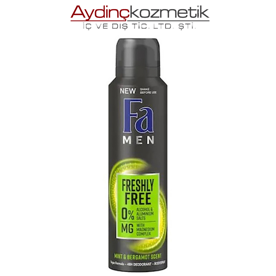 Fa Deo 150ml Bay Freshly Free Bergamot