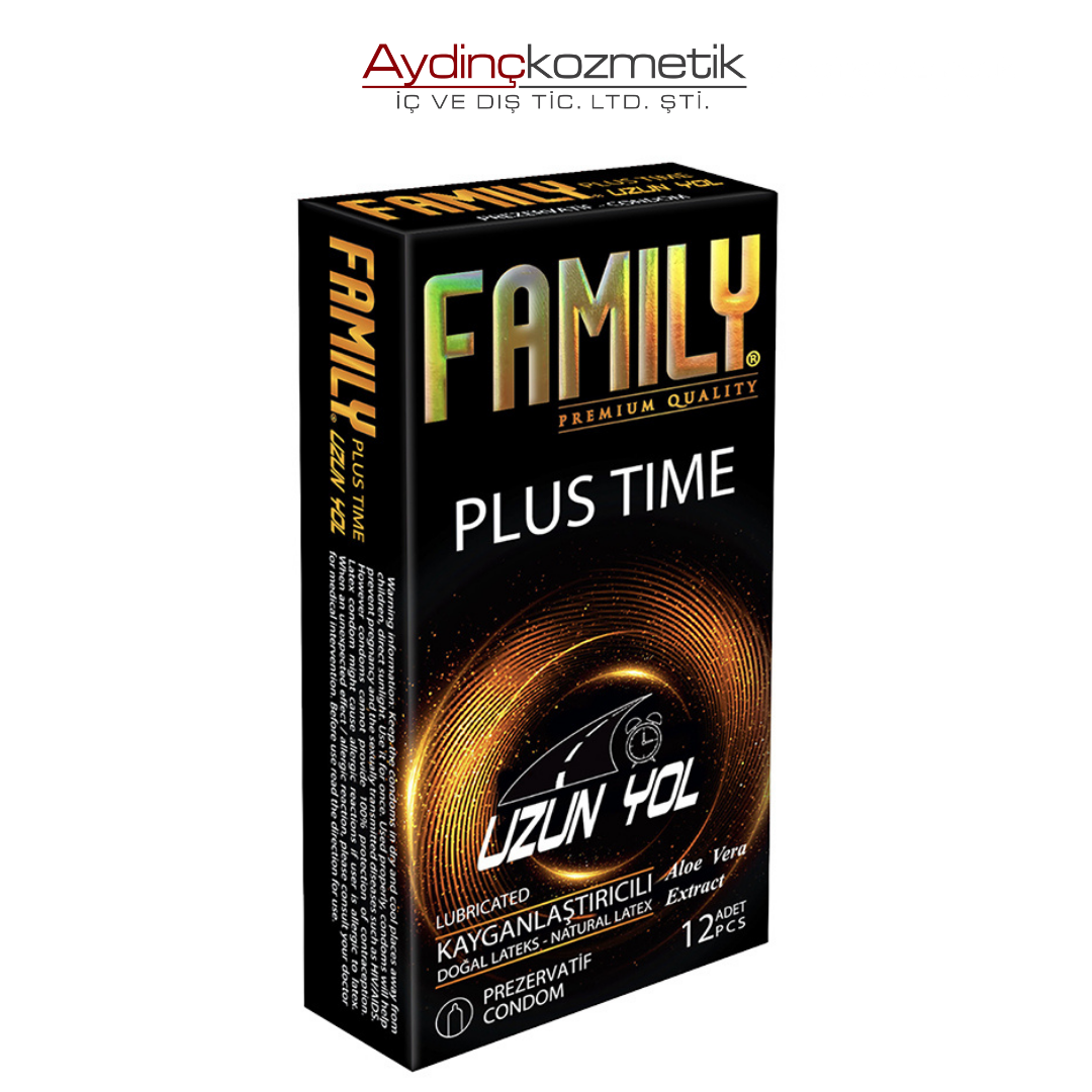 Family Plus Time Prezervatif 12li