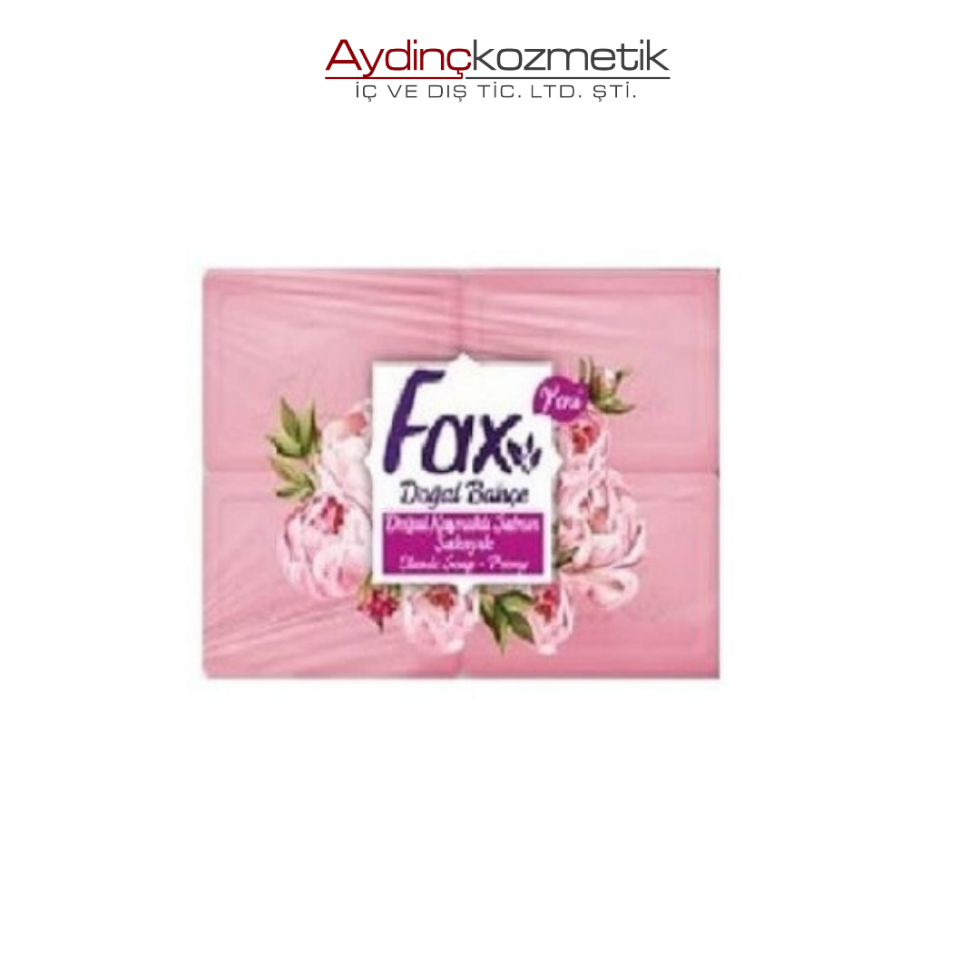 Fax Sabun Doğal 4'Lü 500gr Şakayık