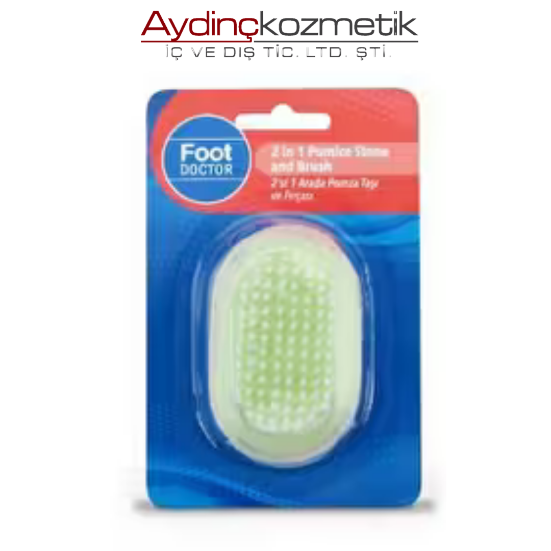 Foot Doctor 2 Si 1 Arada Pomza Taşı ve Fırçası
