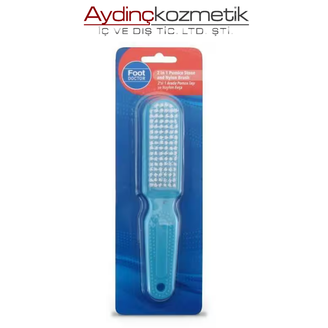 Foot Doctor 2 Si 1 Arada Pomza Taşı Ve Fırça