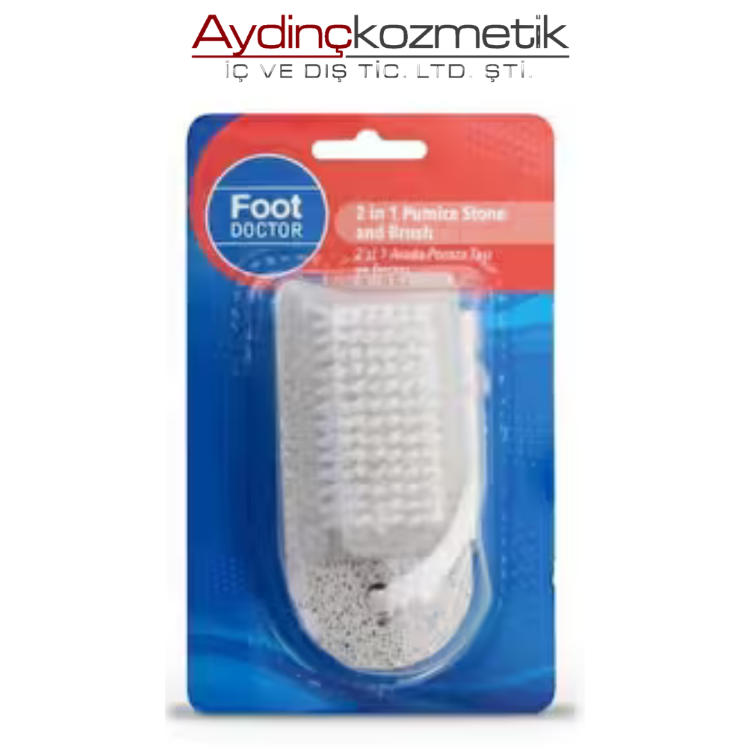 Foot Doctor 2 Si1 Arada Pomza Taşı ve Fırçası
