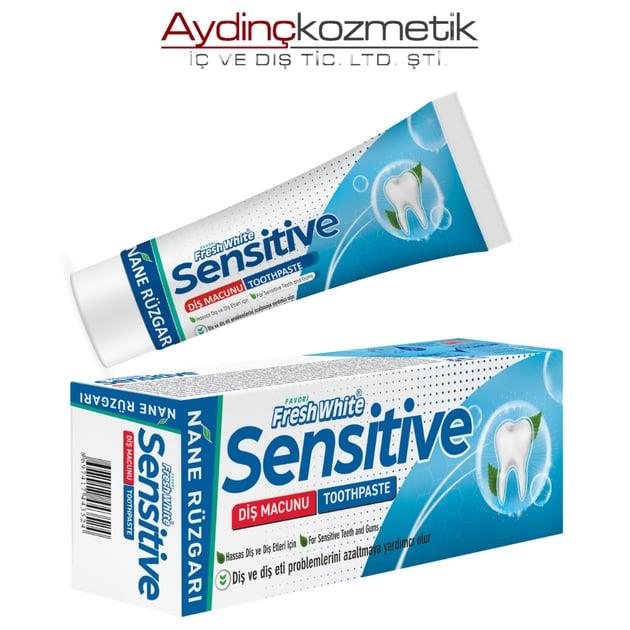 Fresh White Sensitive Nane Rüzgarı Diş Macunu 90 gr