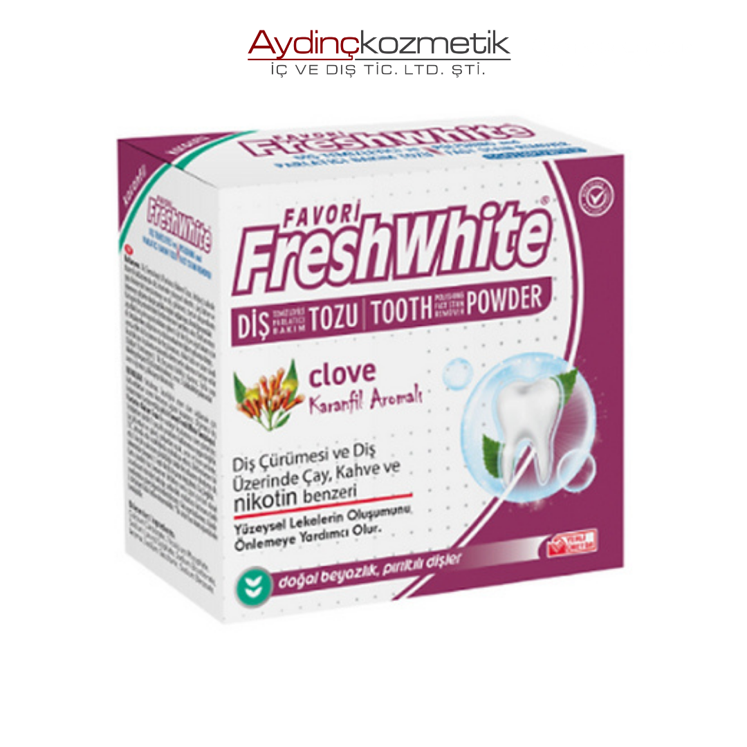 Fresh Whtie Diş Tozu 50 Clove