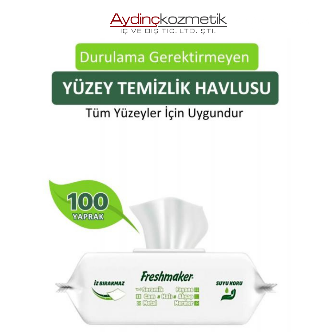 Freshmaker Yüzey Temizlik Havlusu 100 Yaprak
