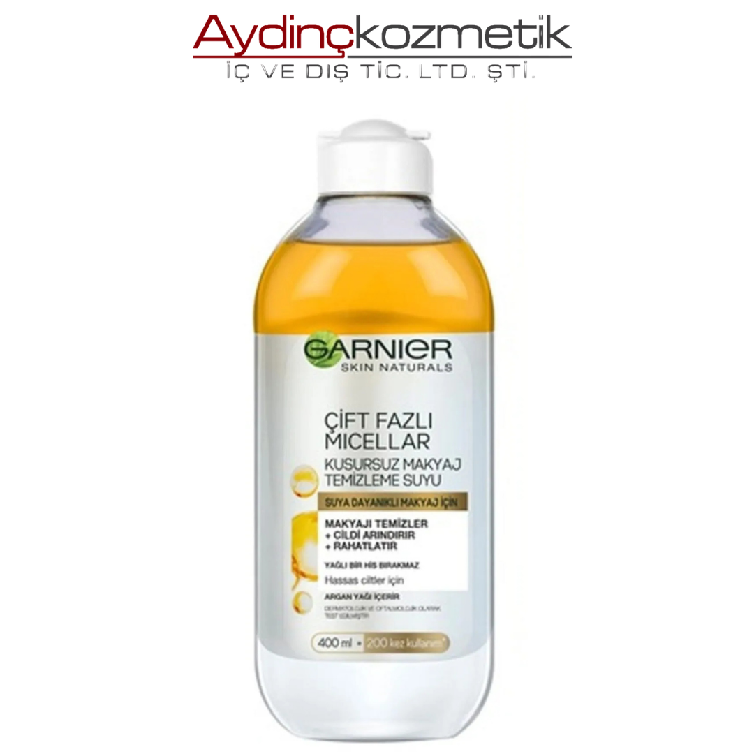Garnier Makyaj Tem. Suyu Micellar Çi̇ft Fazli400ml