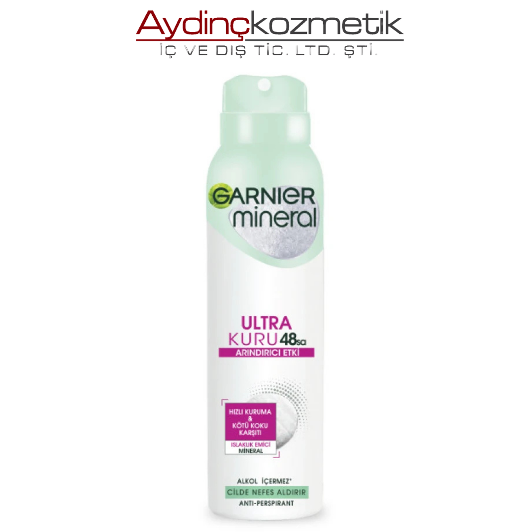 Garnier Mi̇nerals Deo 150ml Ultra Kuru