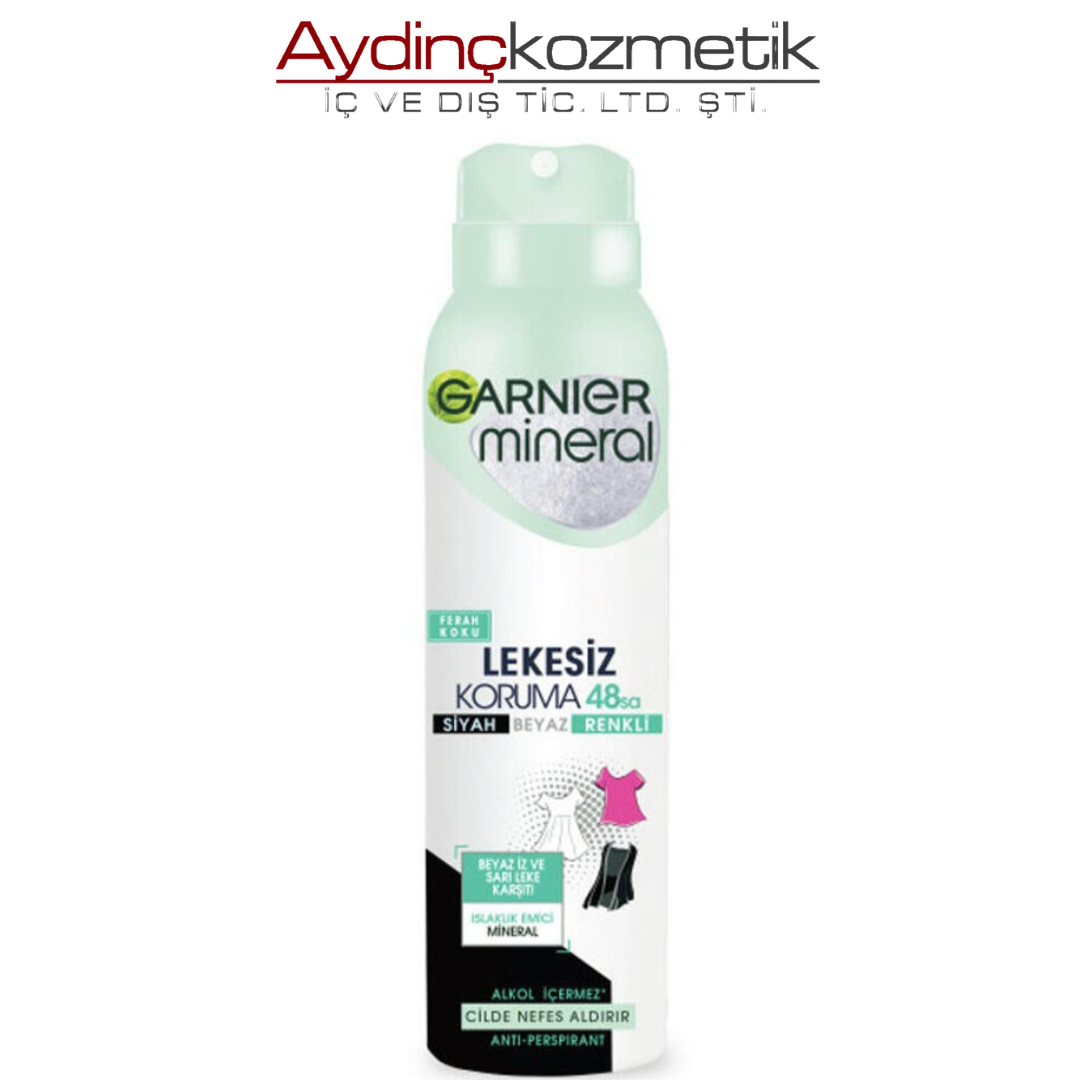 Garnier Mi̇nerals Deo Men 150ml Ekstra Ferahlik 