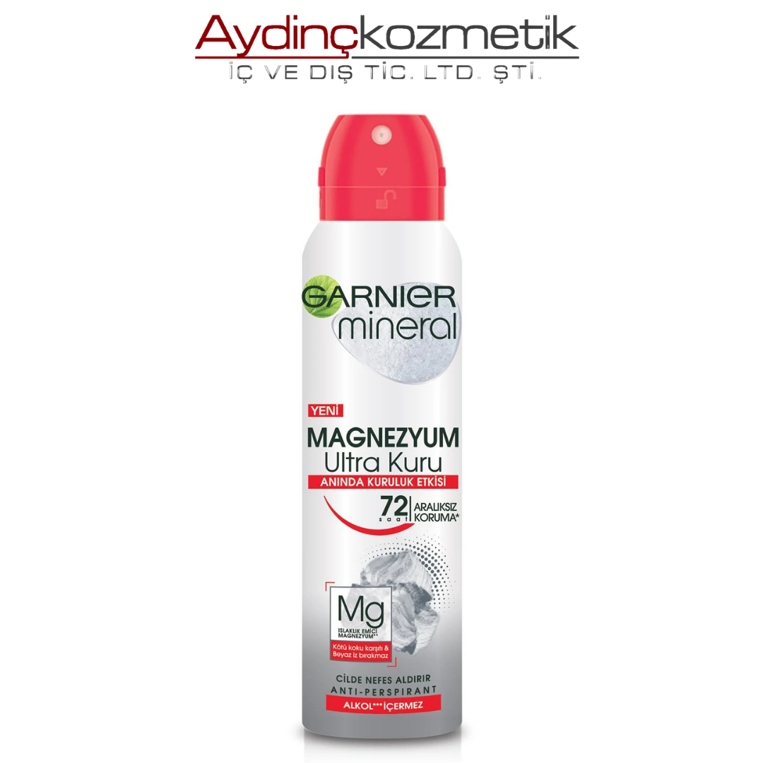 Garnier Mi̇nerals Deo Men 150ml Magnezyum
