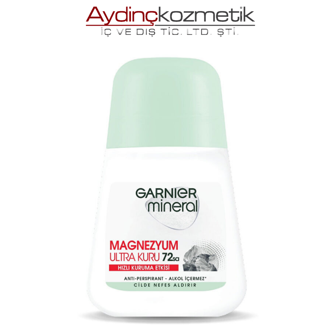 Garnier Mi̇nerals Roll-on Women Magnezyum 
