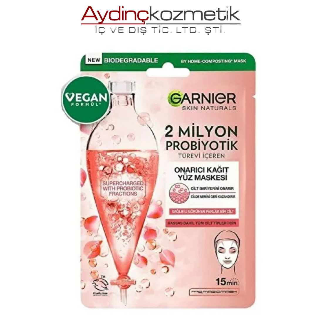Garnier Probiyotik Onarıc Kağıt Göz Maskesi 6gr
