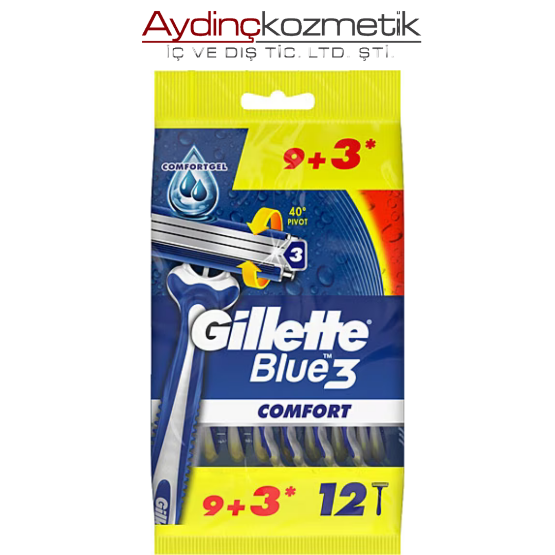 Gi̇llette Blue 3 12li̇ Poşet Comfort