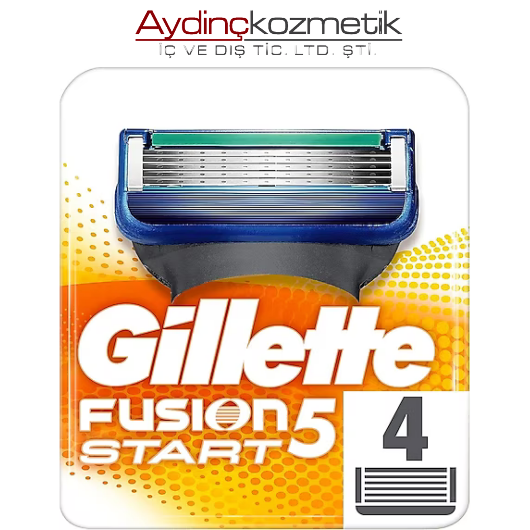 Gi̇llette Fusion Start5 4 Yedek