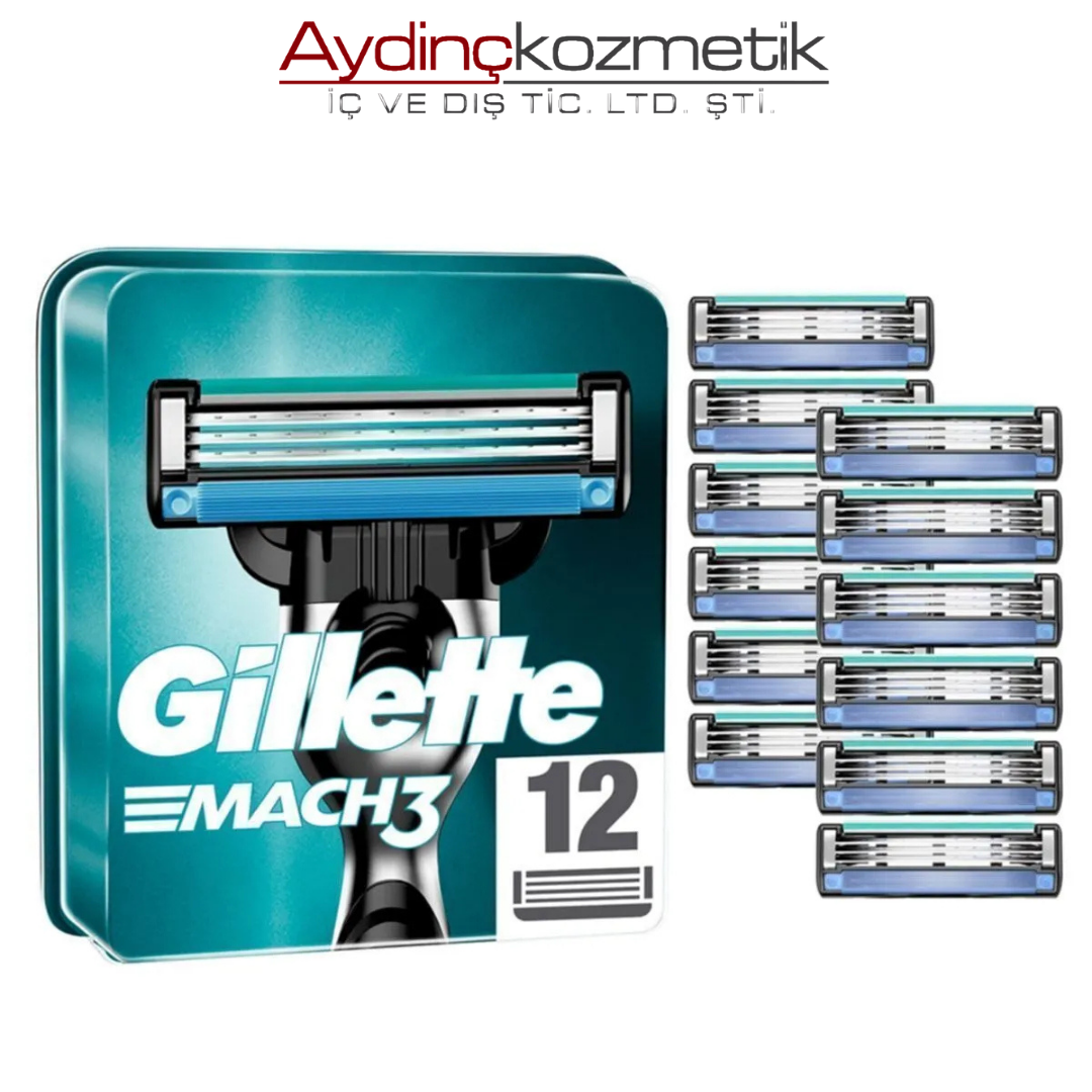 Gi̇llette Mach3 12li̇ Yedek
