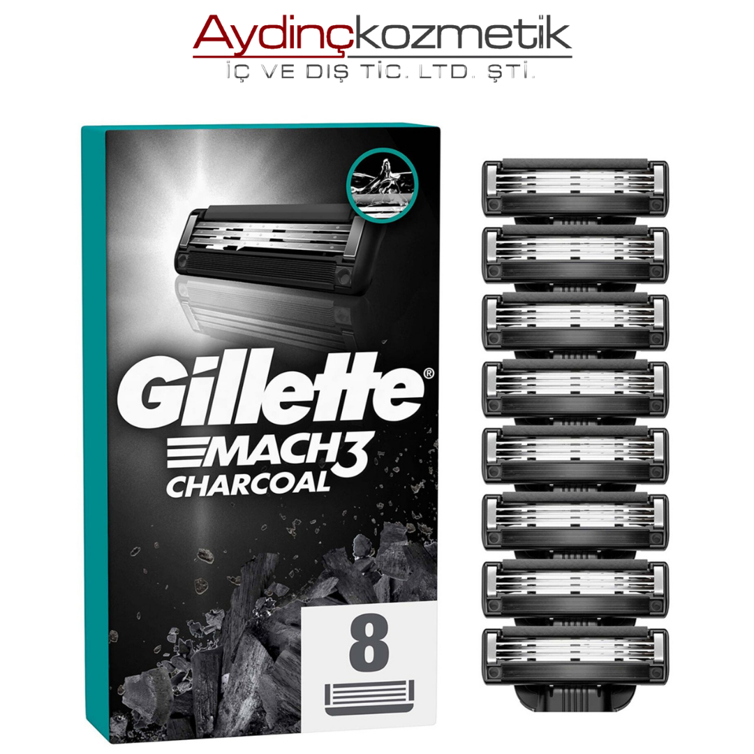 Gi̇llette Mach3 Komur Yedek Bicak 8li