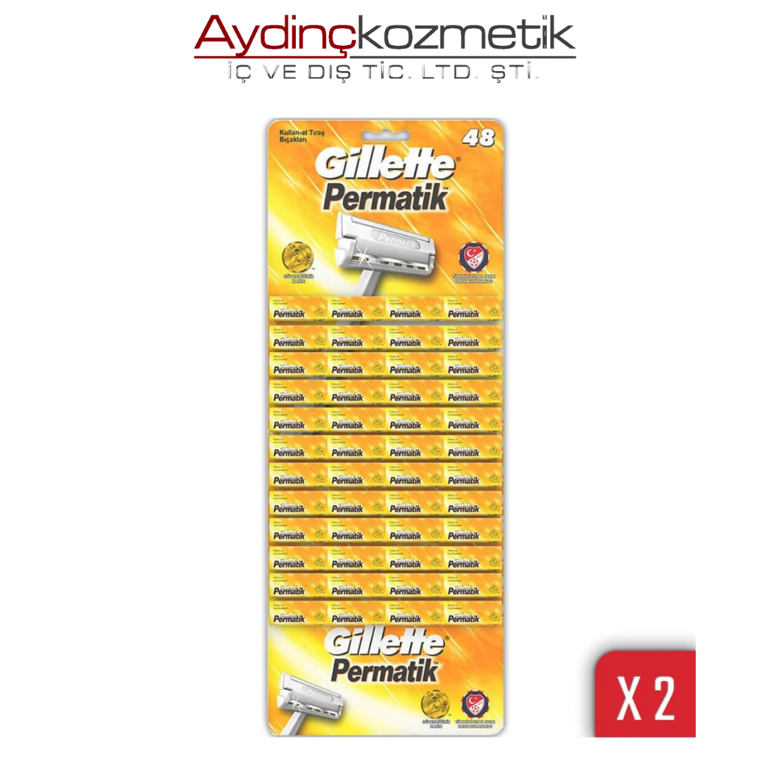 Gi̇llette Permati̇k Banyo Kartela 48li̇