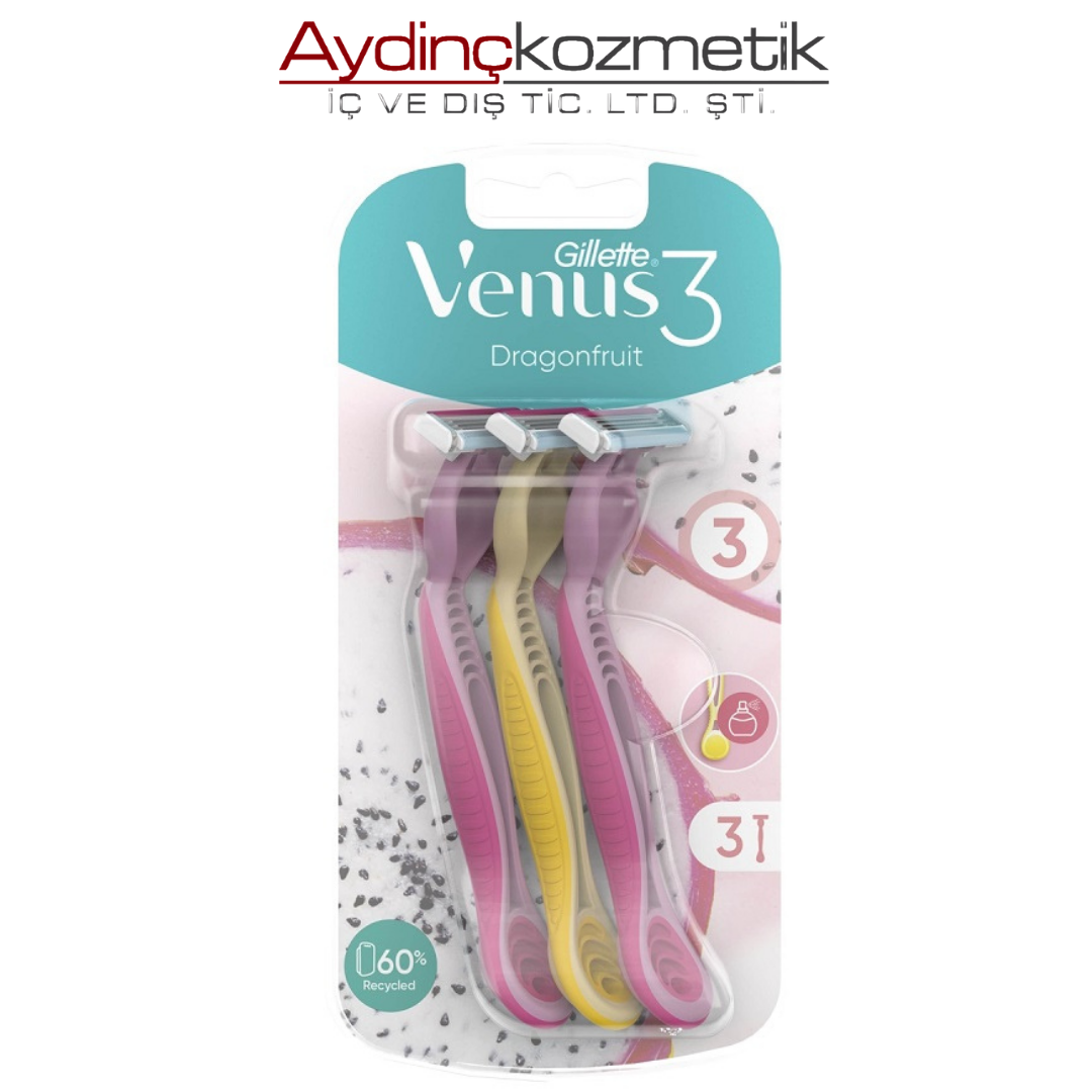 Gi̇llette Simply Venus 3 Dragonfruit Kullan At 3lu