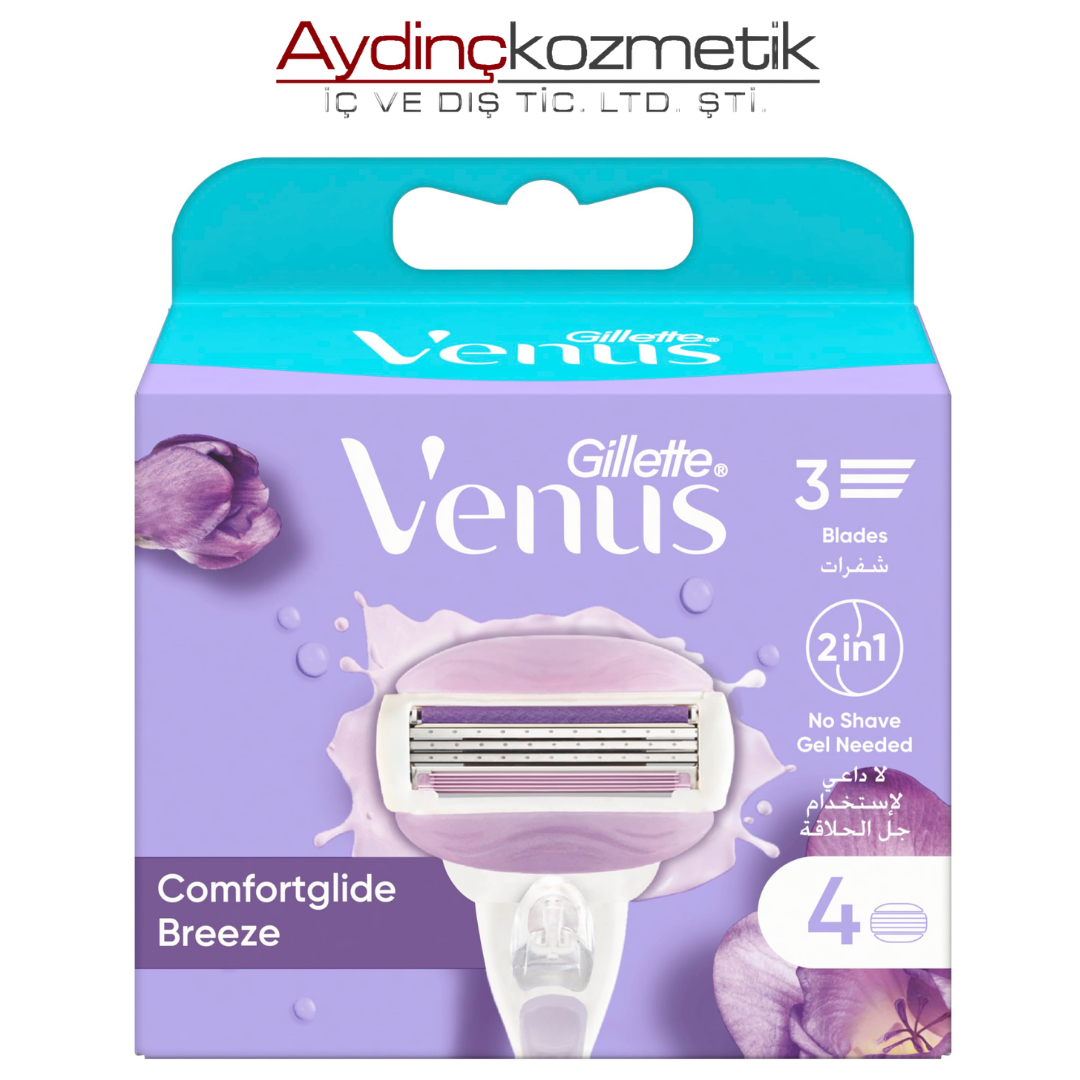 Gi̇llette Venüs Breeze 4 Lü Yedek Biçak