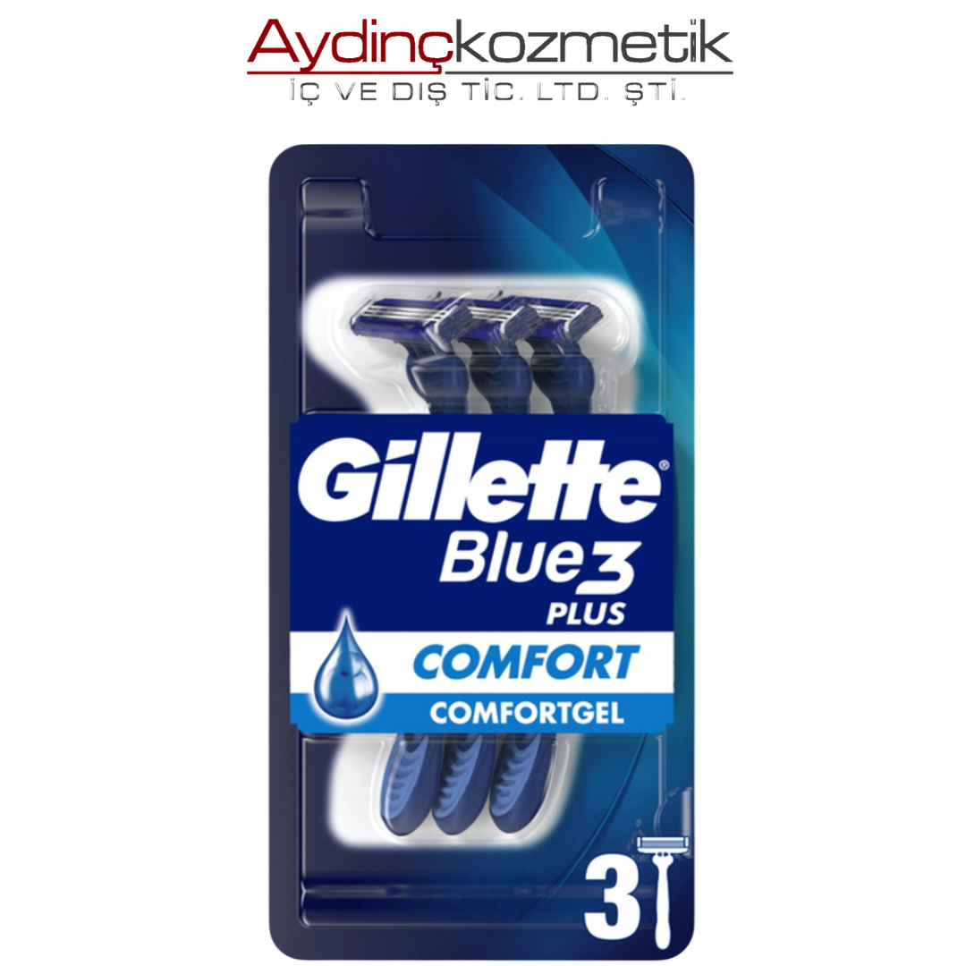 GİLLETTE BLUE 3 COMFORT 3LÜ