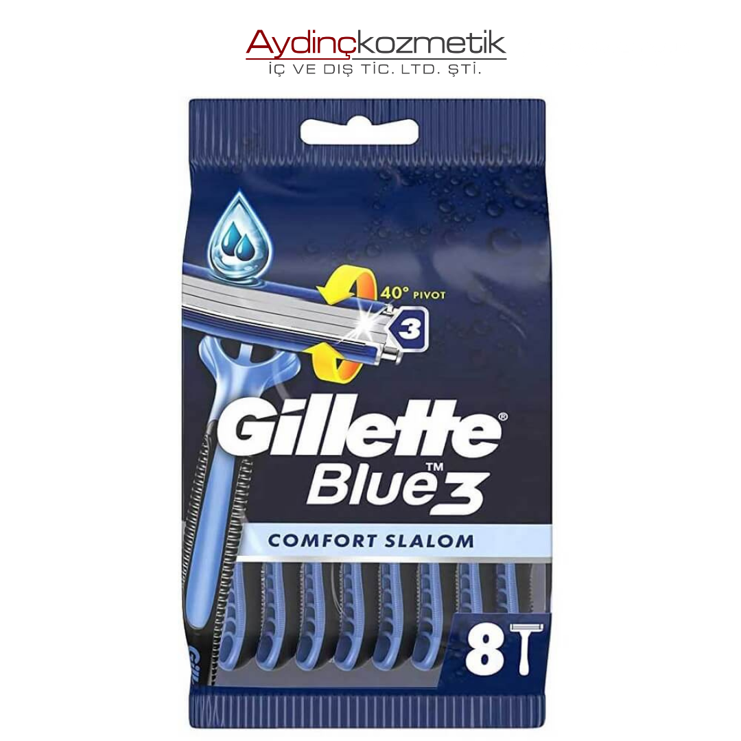 Gillette Blue 3 Comfort Kullan At Traş Bıçağı 8'li