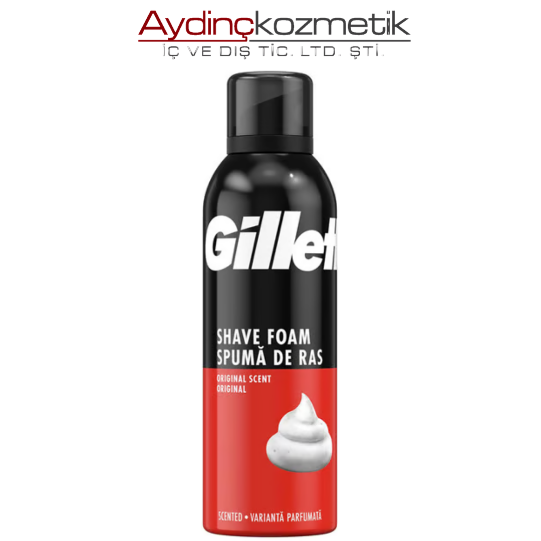 Gillette Traş Köpüğü 200Ml Normal