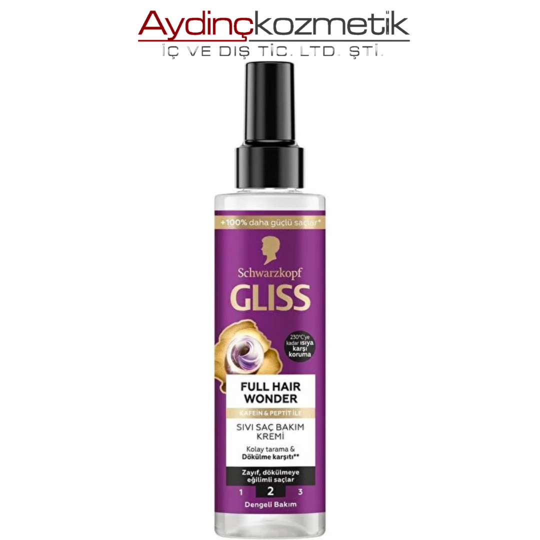 Glıss Sıvı Saç Kremi 200Ml Full Haır Wonder